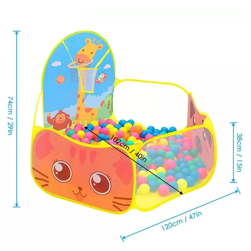 1.2M Ball Pool with Basket Children Toy