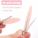 10pcs/set No Crease Basic Hair Clips