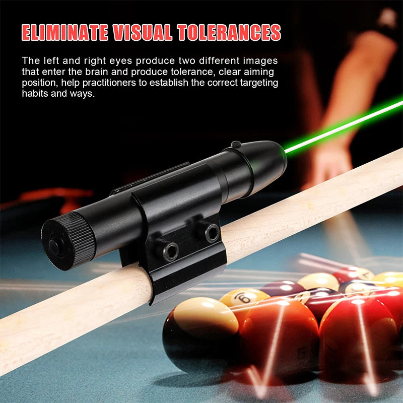 Pool Snooker Cue Laser