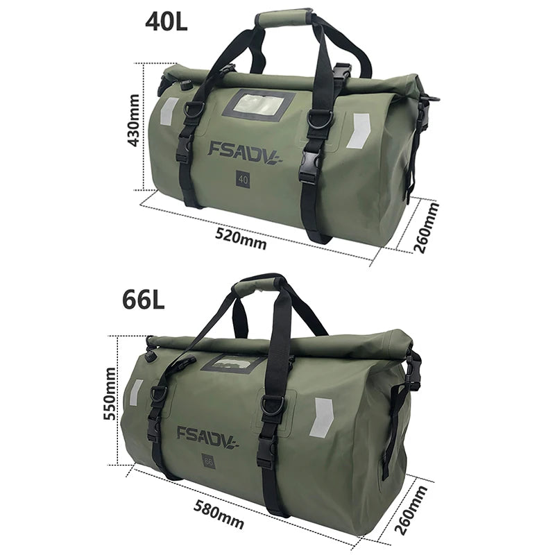 New Motorcycle Waterproof Tail Bag