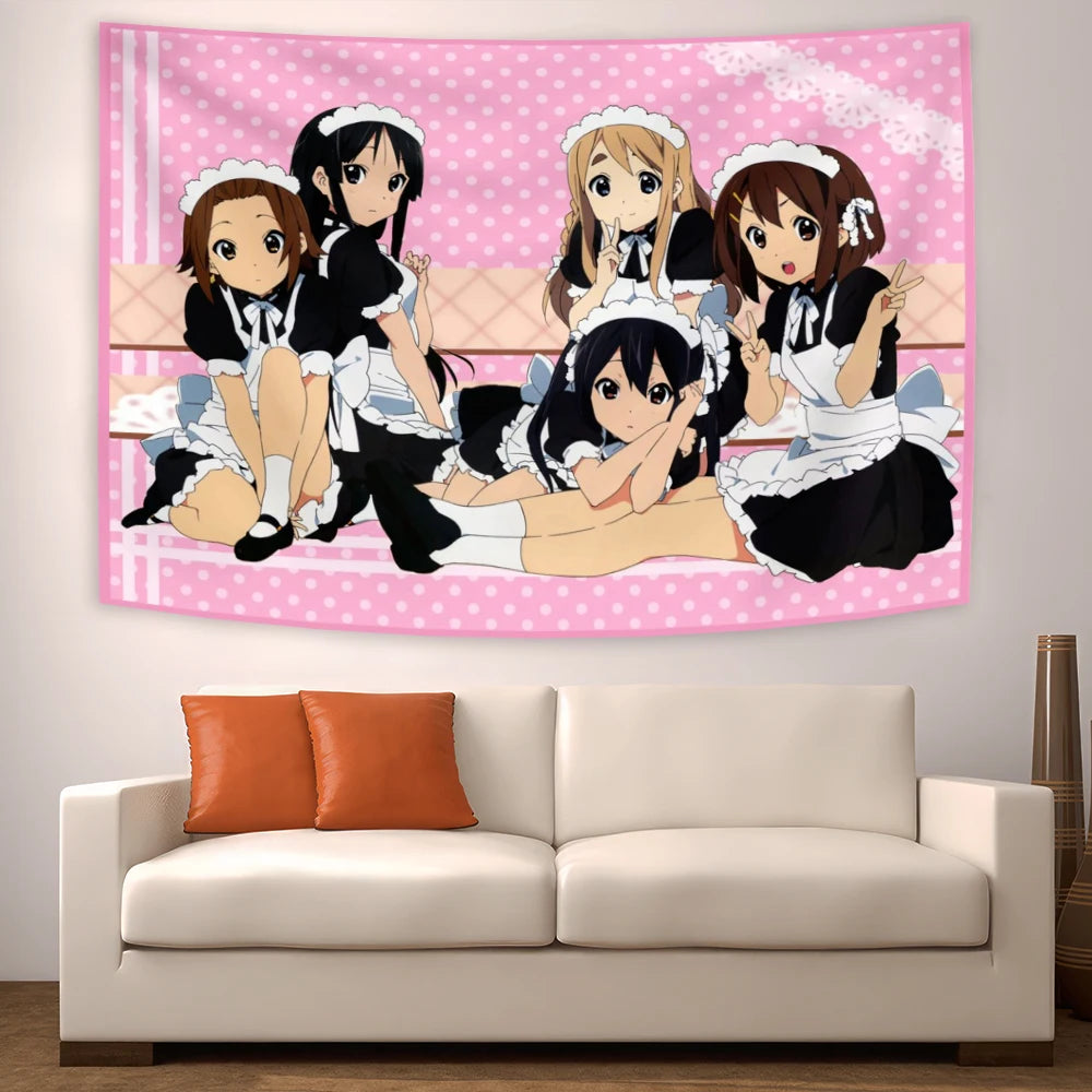 90x150cm Japanese Anime Tapestry