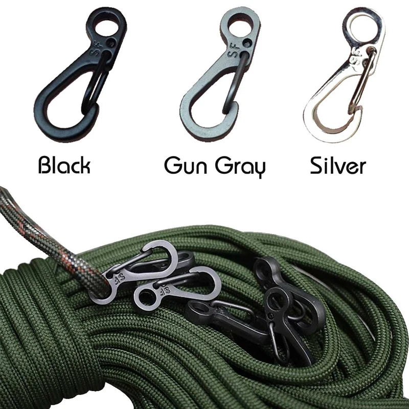 10Pcs/lot Mini Carabiner  Gear Hooks