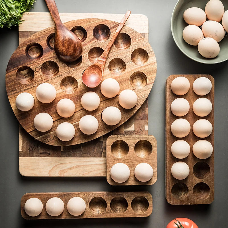 New Wooden Eggs Tray