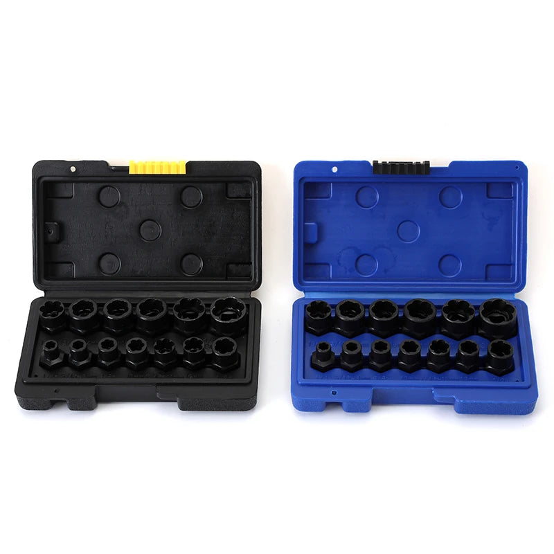 14 Pieces Impact Bolt & Nut Remover Set